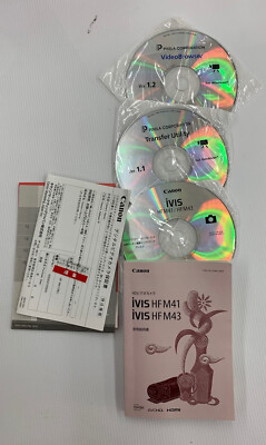 Canon iVIS HF M41 Full HD Video Handheld Camera 1080 SD NTSC from