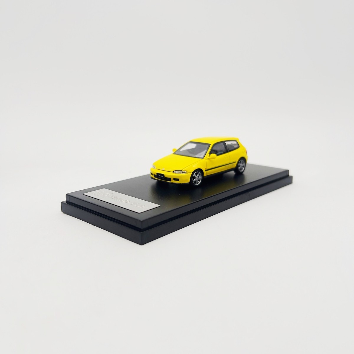 LCD Models 1:64 - Honda Civic EG6 Yellow - Diecast Model | eBay