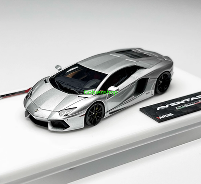 GB Tardis 1:64 Silver Aventador LP700-4 Sports Model Diecast Resin