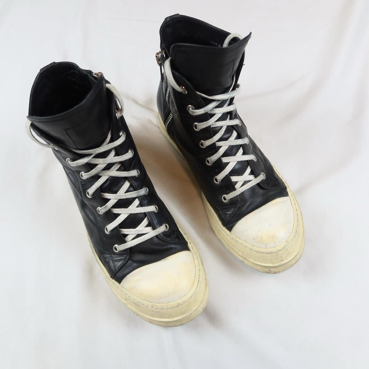 OG Rick Owens Ramones Staples Raccagni Zips Size 43 | eBay