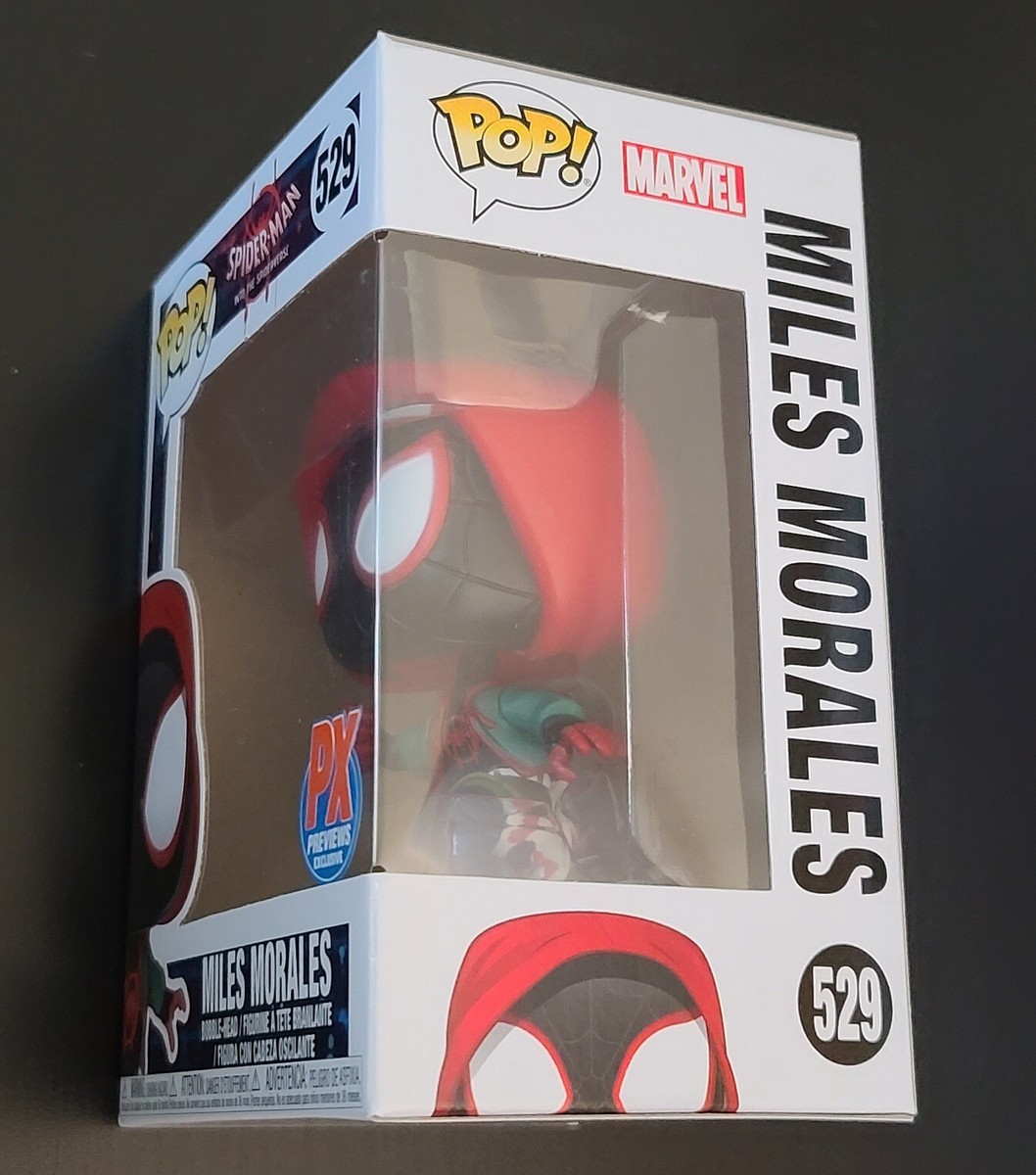 Funko Pop Spider-Man Into Spiderverse Casual Miles Morales Vinyl