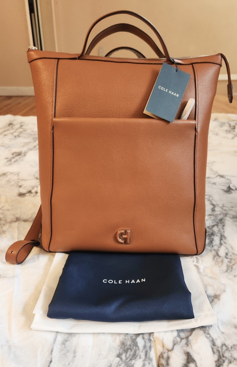 NWT Cole Haan Grand Ambition Large Convertible Backpack British