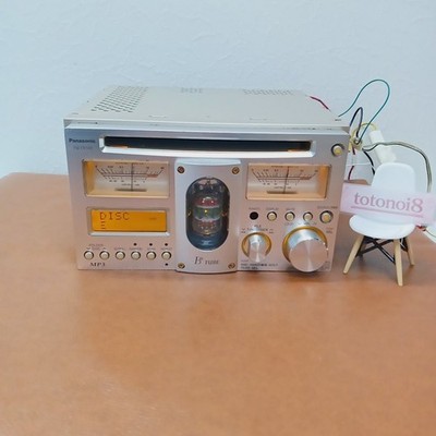 Panasonic CQ-TX5500D Vacuum Tube 2DIN Car Audio CD Head Unit Used