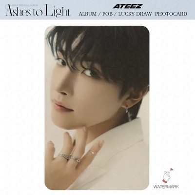 ATEEZ Ashes to Light ALBUM POB LUCKY DRAW PHOTOCARD JAPAN JPFC UMS