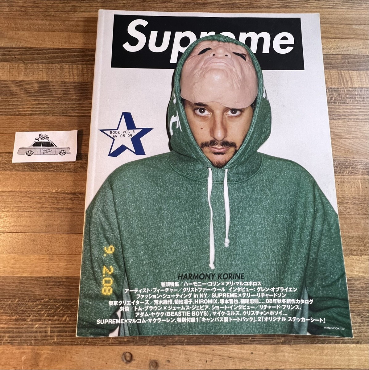 Supreme Vol Volume 4 Full Sticker Book Magazine Catalog for sale