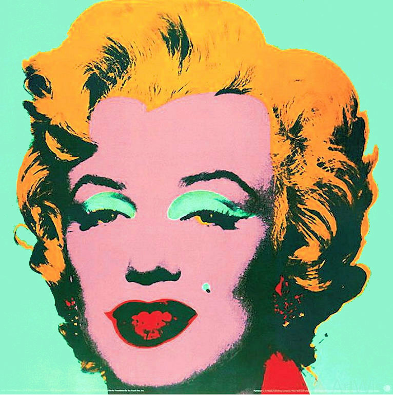 Andy WARHOL Marilyn Monroe Green 1993 Offset Lithograph Print 38 x