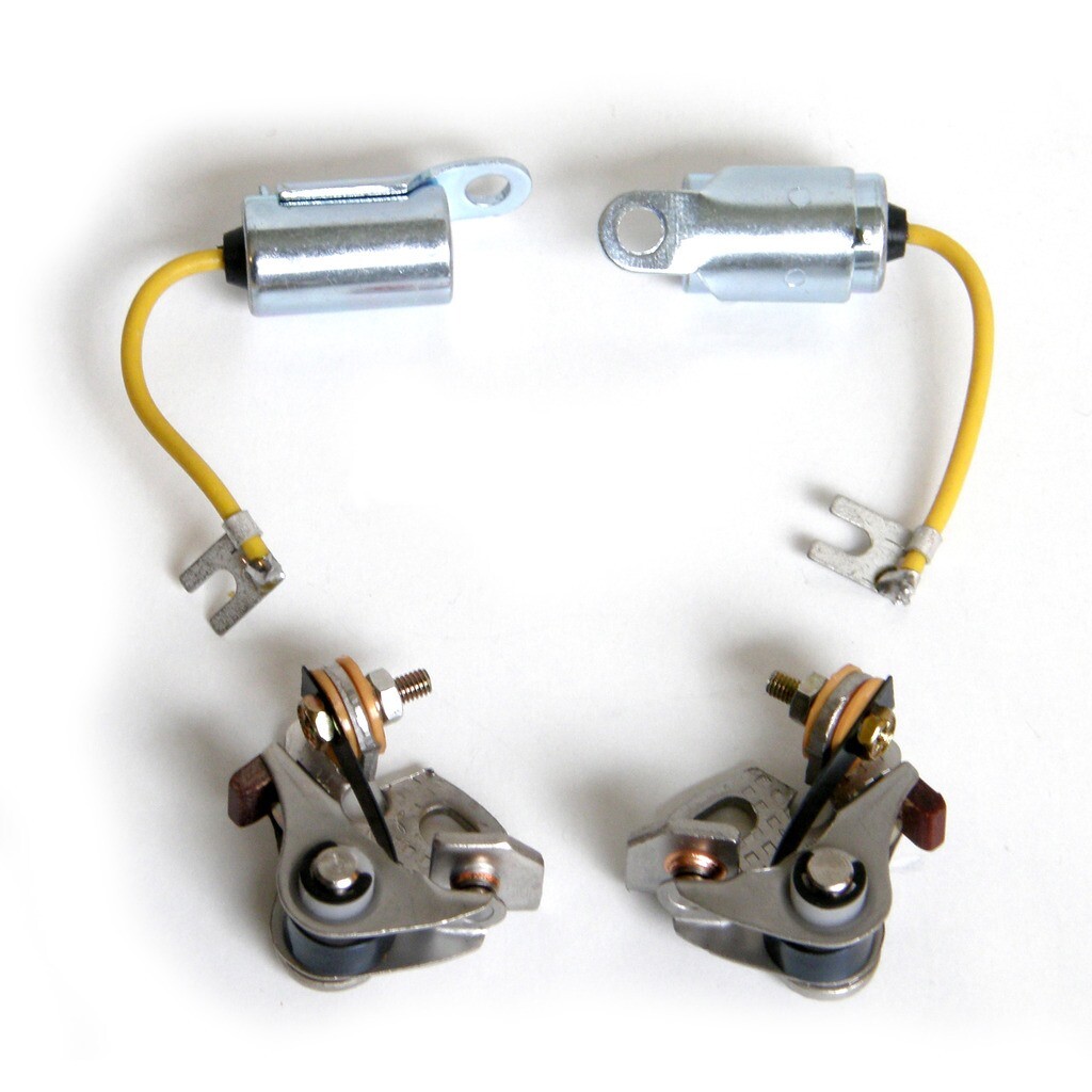 スズキ、純正、GT750、ポイント、コンデンサセット