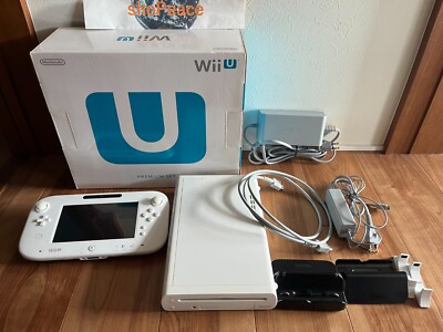Nintendo Wii U Premium Set White Video Game Console shiro Japanese