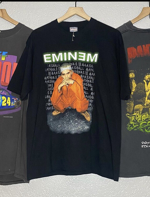 VINTAGE EMINEM CRIMINAL TOUR SHIRT DSWT NWT DS RARE RAP TEE
