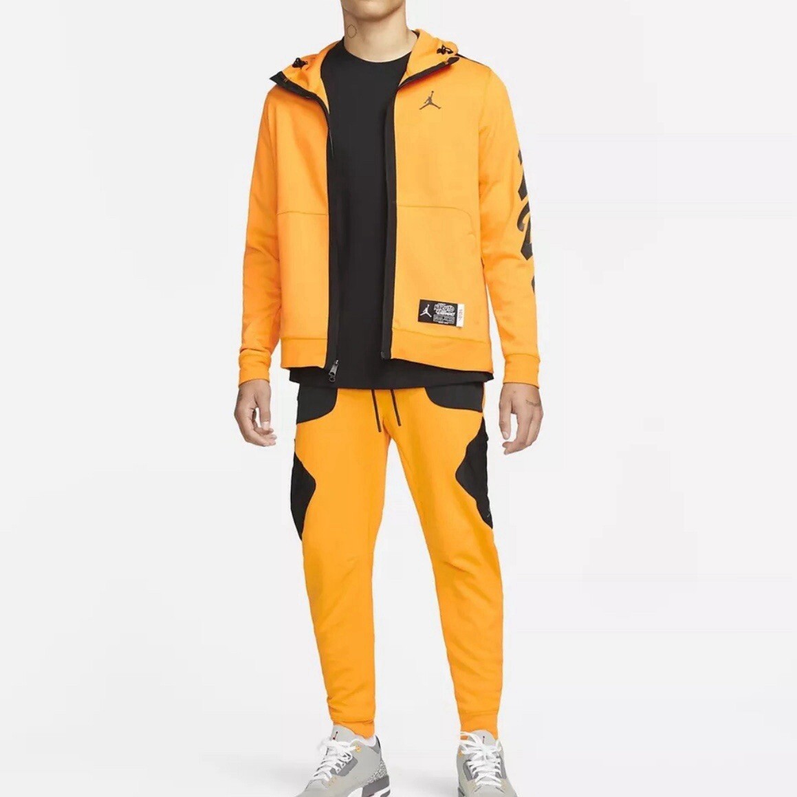 Jordan x Zion Naruto Men's Full Zip Track Jacket and pants set