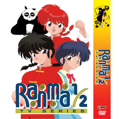 RANMA 1/2 Complete TV Anime Series DVD (English Dub) Episodes 1