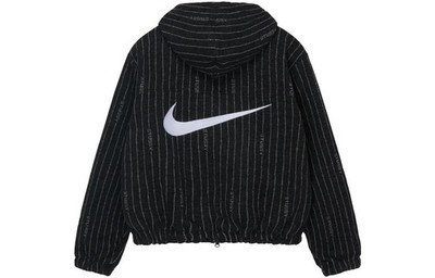 Nike x Stussy Striped Wool Jacket (Asia Sizing) Black | eBay