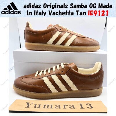 adidas Originals Samba OG Made in Italy Vachetta Tan IE9121 Men's