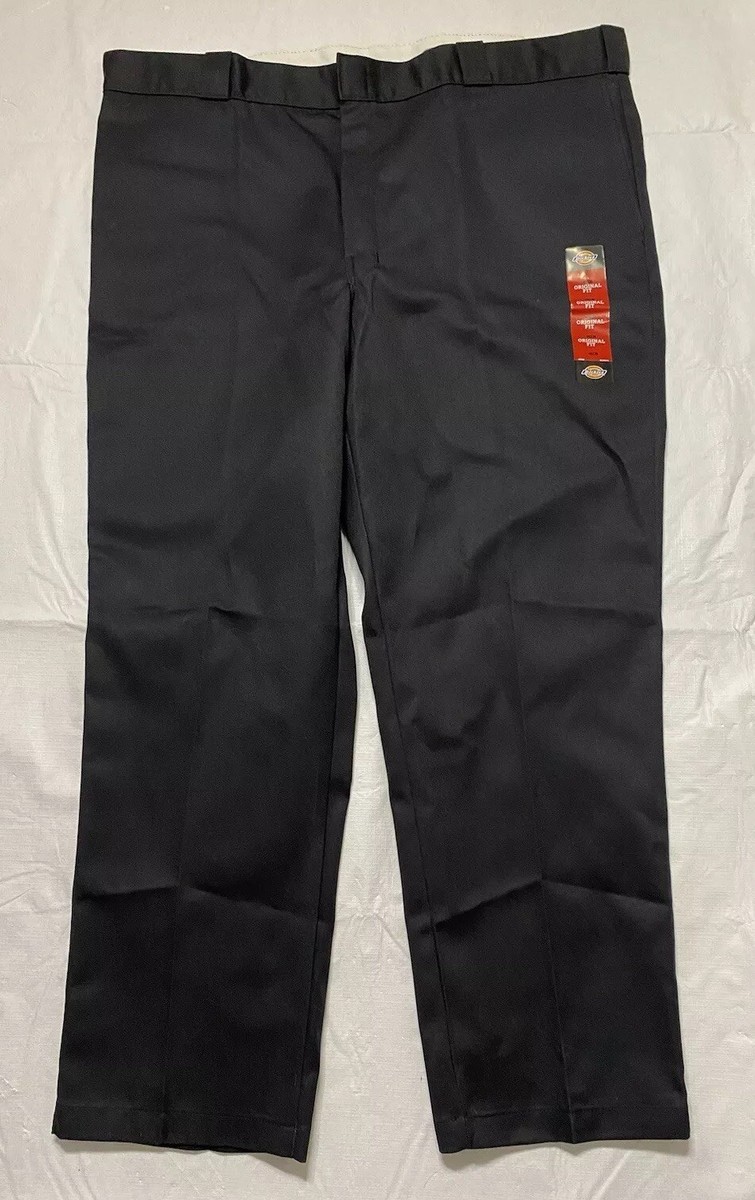 Dickies 874 Original Fit Work Pans Men's Size 44x30 Black Workwear
