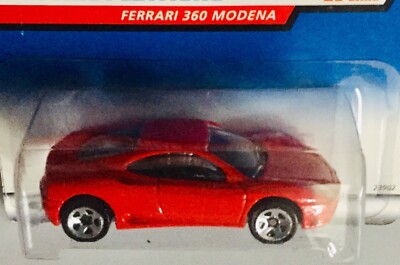 🏁 Hot Wheels 1999 Red Ferrari 360 Modena (1st) Editions Sports