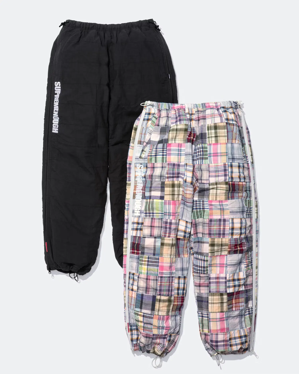 Supreme x GOODENOUGH Patchwork Full Zip Track Pant 2colors SS25 | eBay