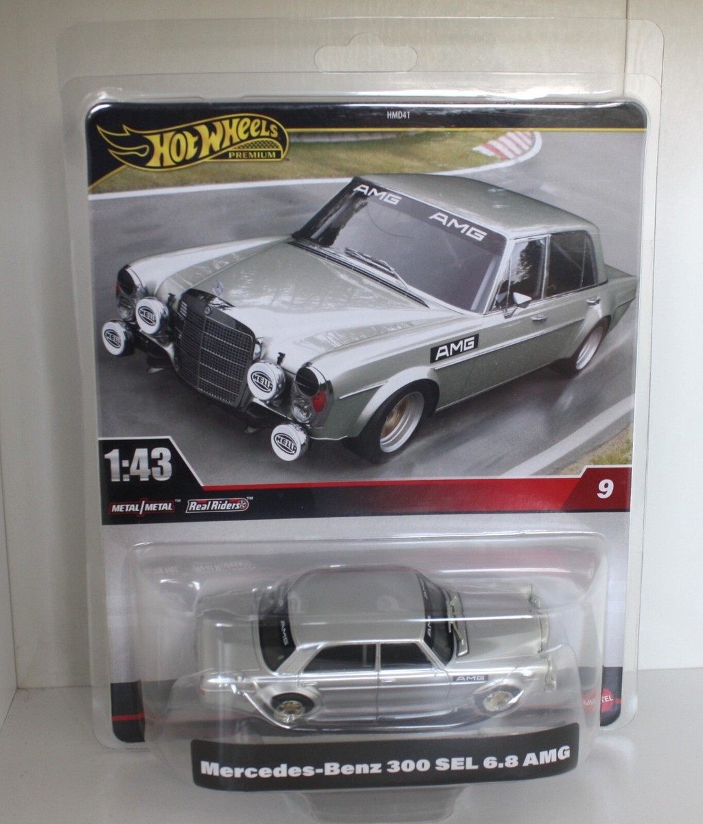 Mattel Hot Wheels Premium 1:43 Scale Mercedes-Benz 300 SEL 6.8 AMG