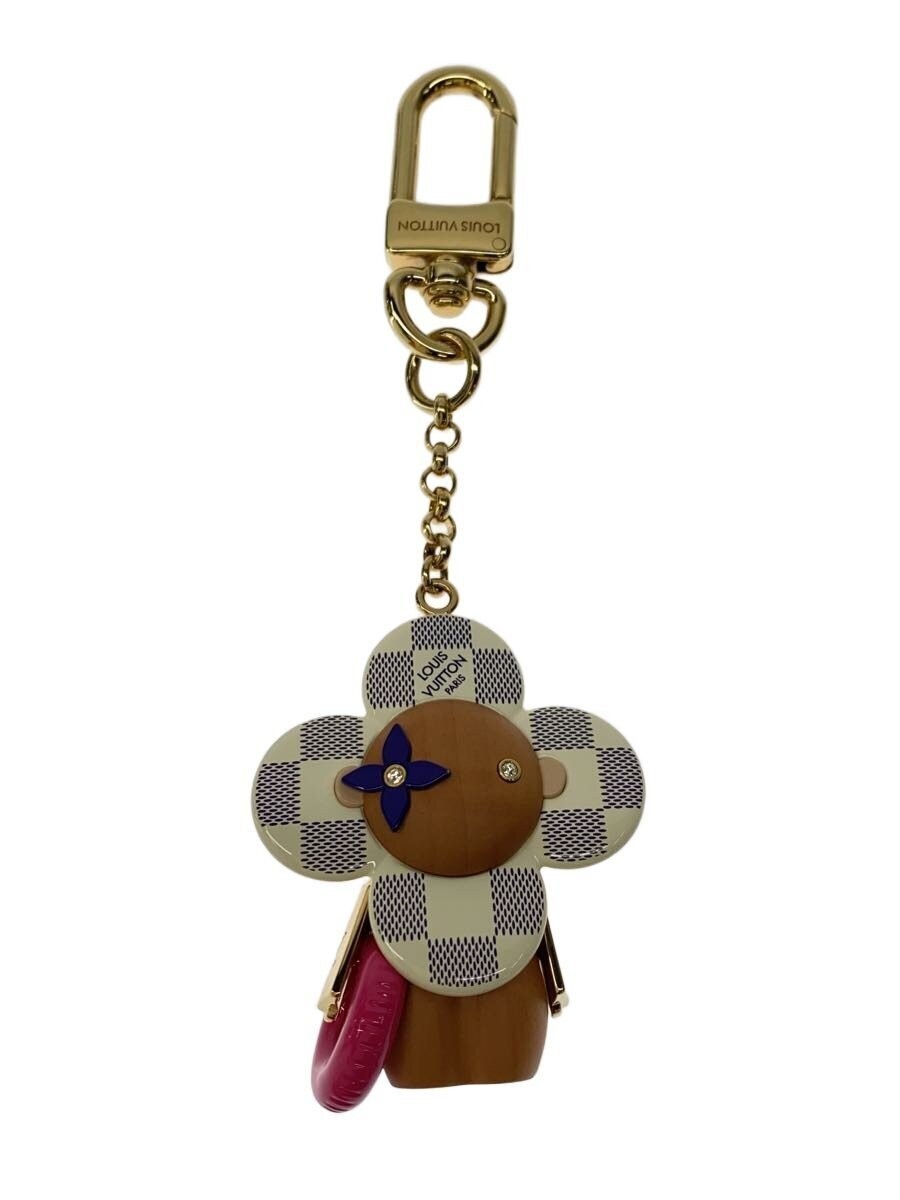 Louis Vuitton M01168 Bag Charm Damier Azur Vivienne by the Pool