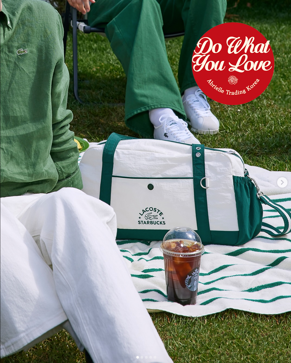 Starbucks Korea X Lacoste 2025 Summer Frequency - Multiple Bag (1