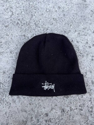 Vintage 90's Stussy Classic Logo Rare Beanie Hat Stussy Hats | eBay