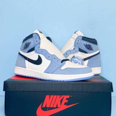 Size 7 - Jordan 1 Retro OG High University Blue for sale online | eBay