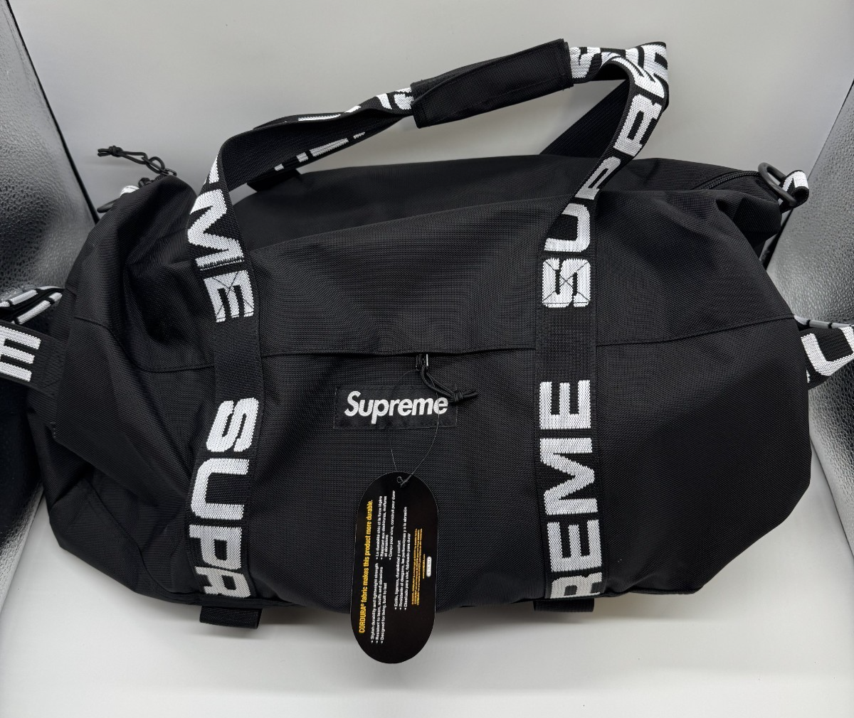 NEW Supreme Duffle Bag Black (SS18) Large | eBay