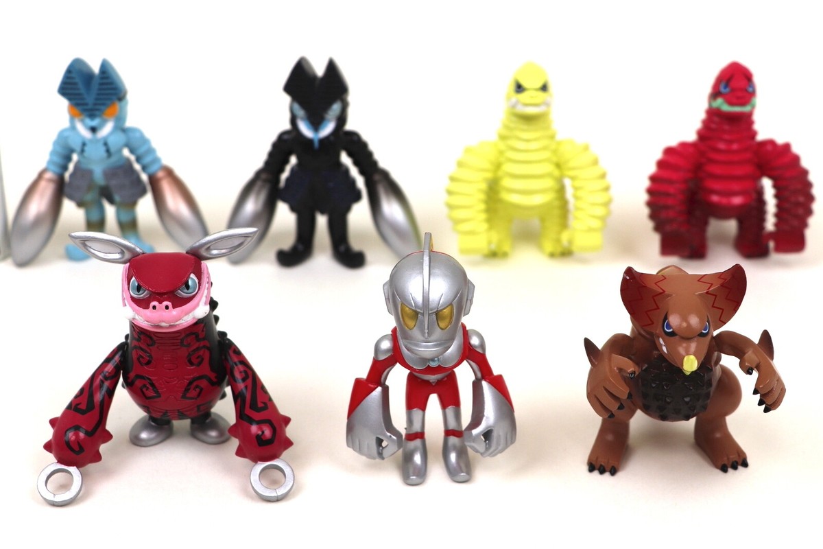 Ultraman x TOUMA （Set of 7） Ultra Monster Kaiju PVC Figure