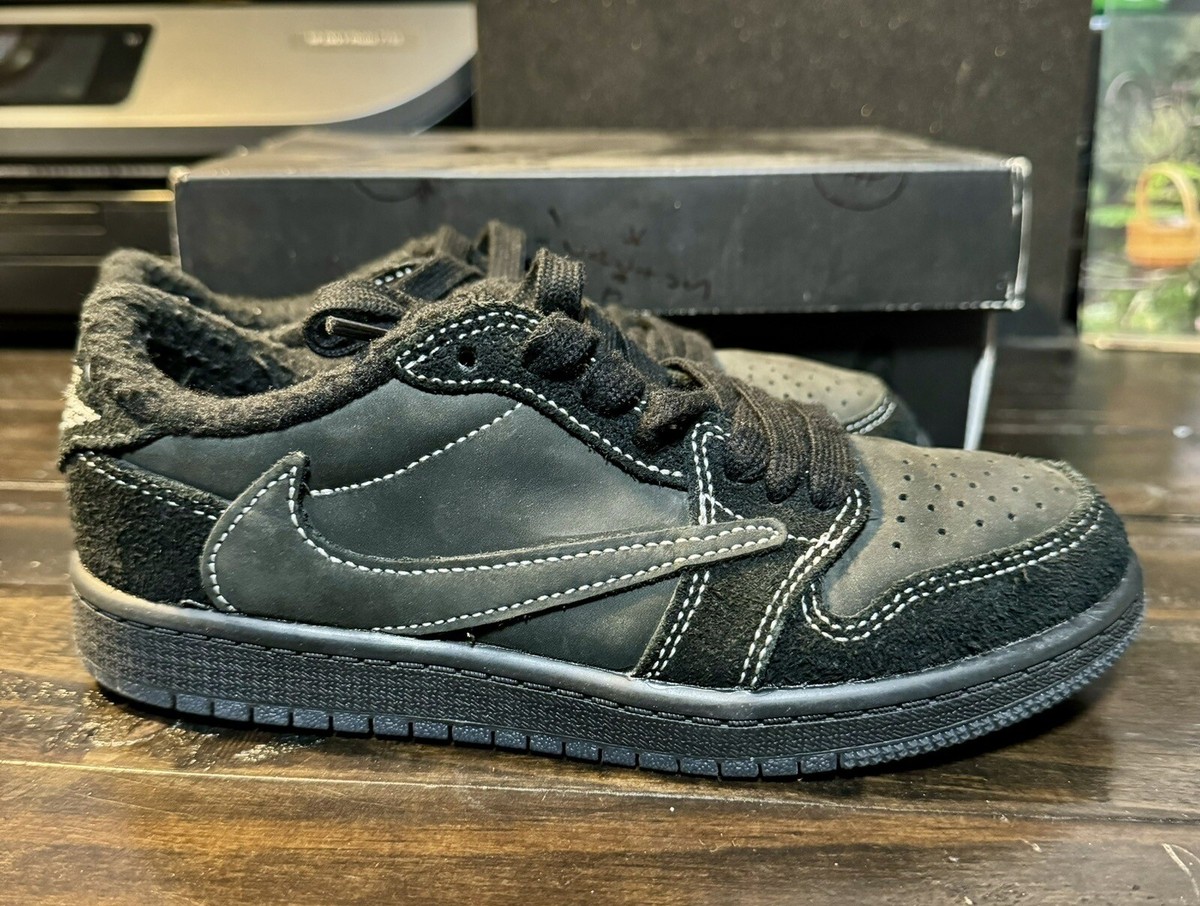 Jordan 1 Low OG SP “Travis Scott” Black Phantom (Black). Size 1.5