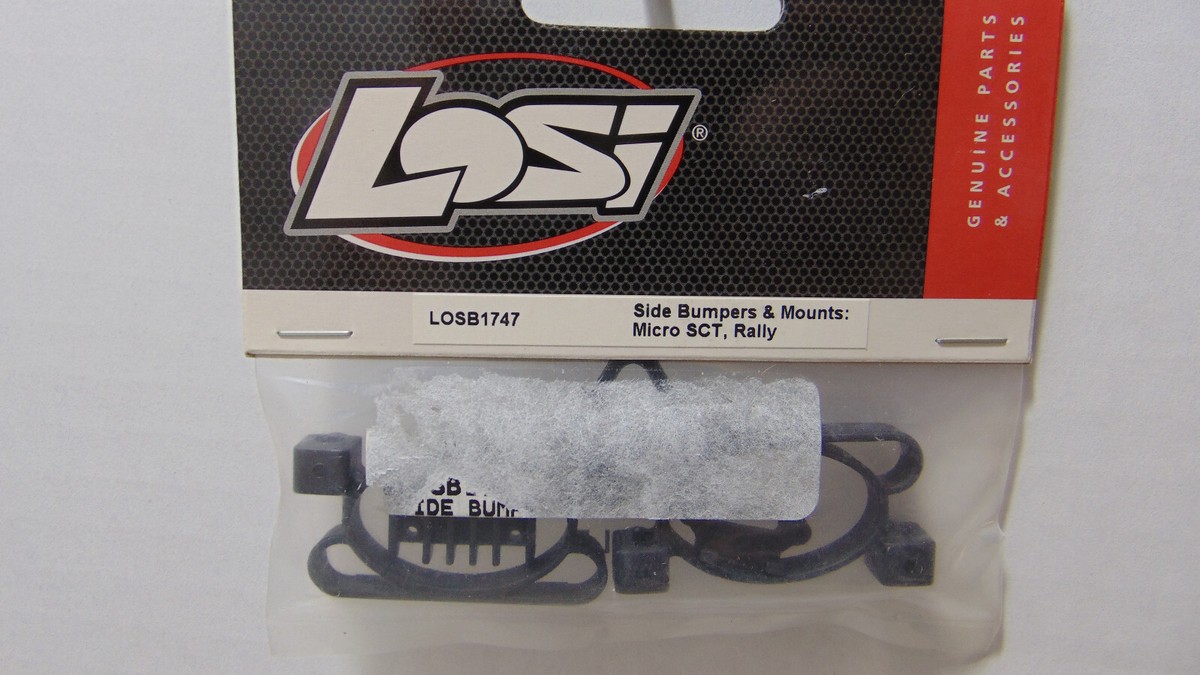 Team Losi Side LOSB1747 Side Bumpers & Mounts 1/24 Micro SCT