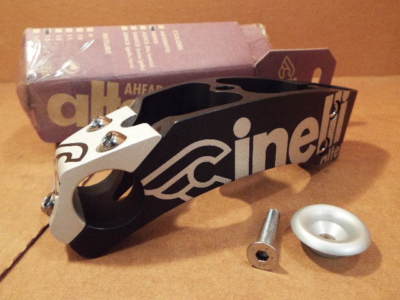 New-Old-Stock Cinelli Alter Stem..Black w/Silver Accents (130 mm x