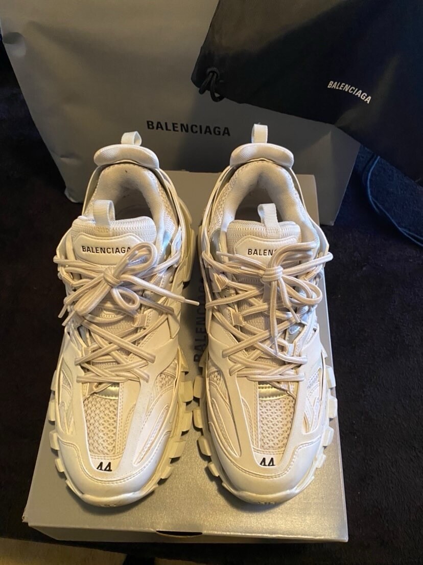 Size 11 - Balenciaga Track Sneaker White | eBay