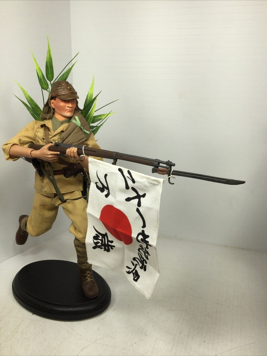 1/6 21ST CENT. CUSTOM WW2 JAPANESE “BANZAI” CHARGING INFANTRYMAN