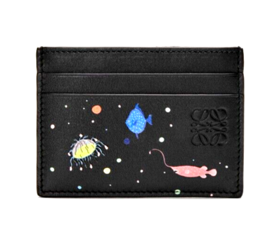 Loewe x Suna Fujita DEEP SEA Leather Card Holder/Wallet | eBay