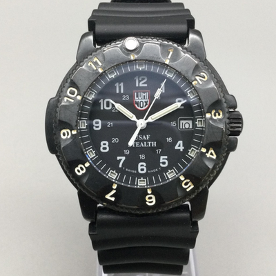 Luminox USAF Stealth F-117 Nighthawk Watch Men 44mm Date 3400
