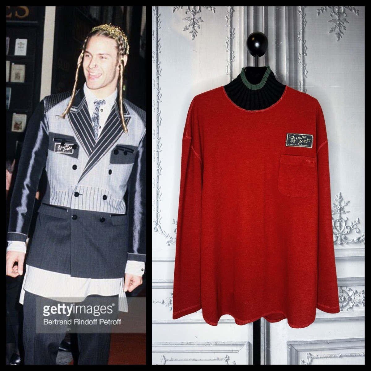 Jean Paul Gaultier - FW 1993 - Oversized Longsleeve Top From The