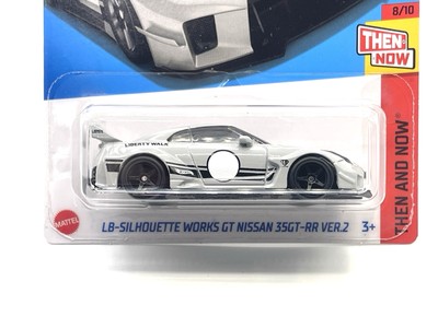 Hot Wheels Liberty Walk LB-Silhouette Works GT Nissan 35GT-RR gray