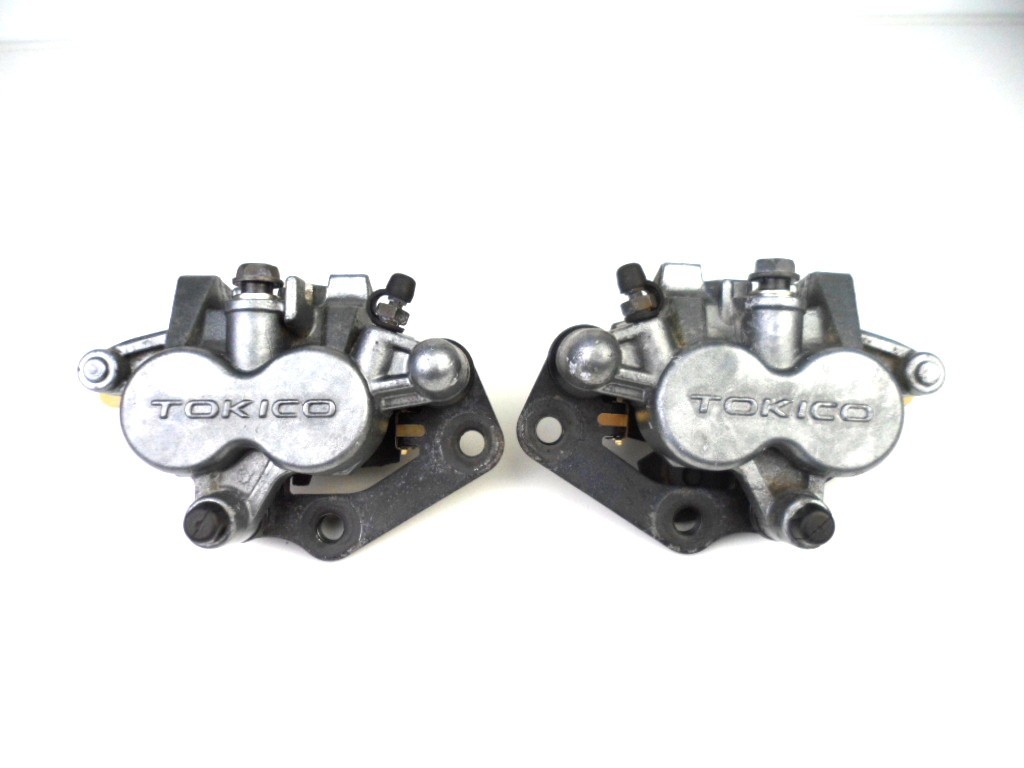 TOKICO Set 2 Brake Calipers Front Wheel Original KAWASAKI ZR-7 S