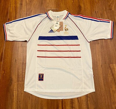 NWT! France 1998 World Cup Away Shirt Jersey Adidas | eBay