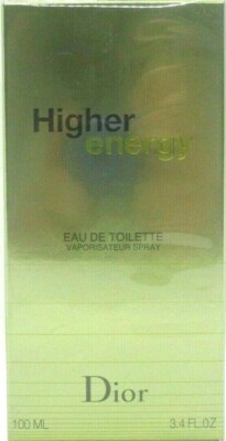 CHRISTIAN DIOR HIGHER ENERGY EAU DE TOILETTE SPRAY FOR MEN 3.4 Oz