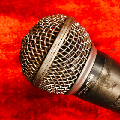 Vintage Shure SM58 USA Unidirectional Dynamic Dual Impedance