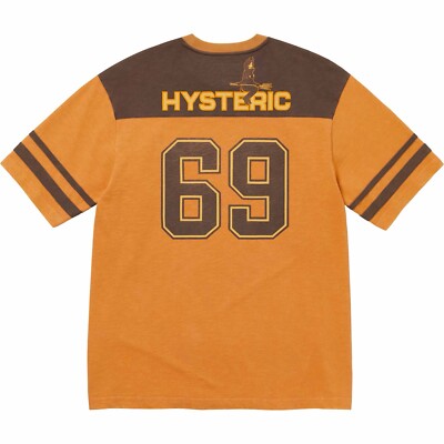 SUPREME®/HYSTERIC GLAMOUR 69 FOOTBALL TOP JERSEY Light Orange FW24