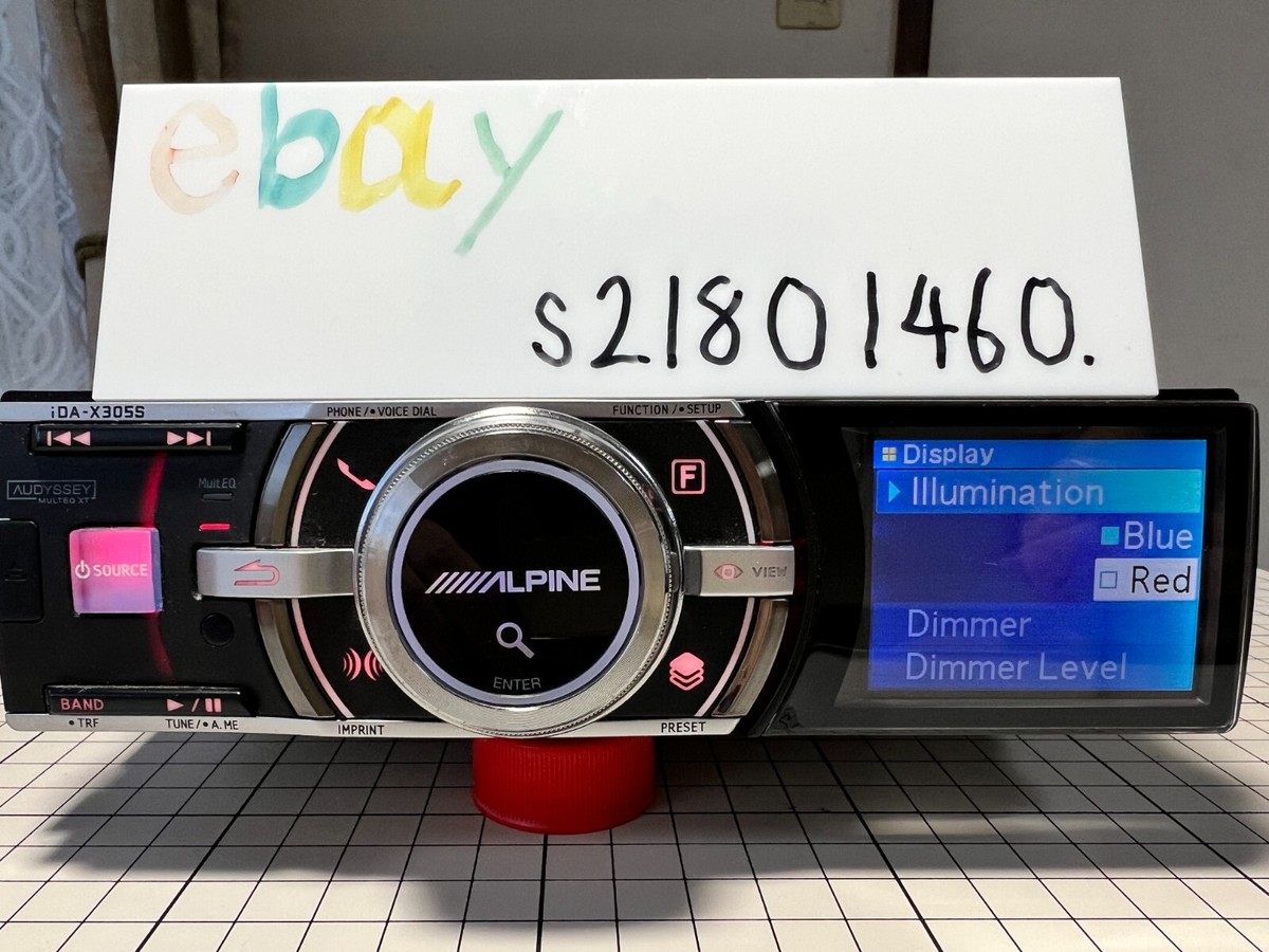 Alpine iDA-X305S Bluetooth Digital Media Receiver iPod Radio JDM