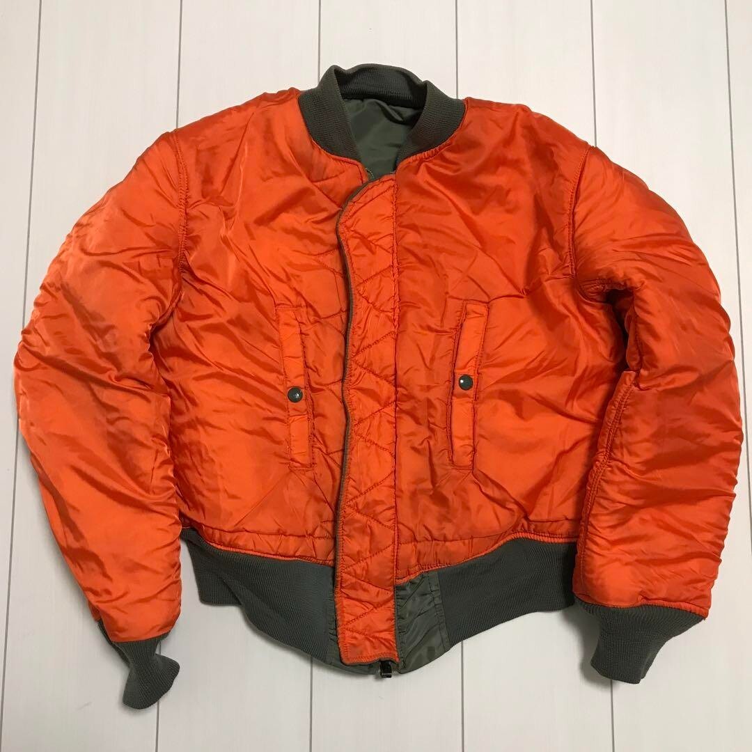 ALPHA MA-1 Men's Flight Jacket 1969 Reproduction Made in USA Size