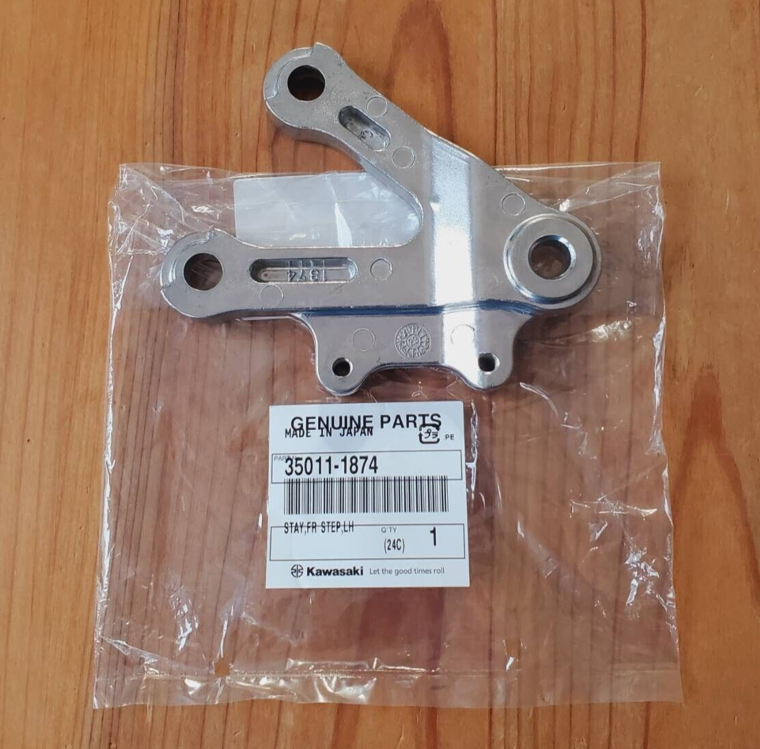 Kawasaki Left Foot Peg Step Mount Stay Ninja ZX6R ZX9R ZX-6R ZX-9R