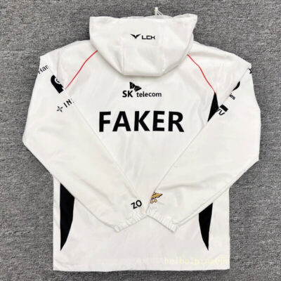 New 2024 LCK Team T1 Uniform Jersey S14 Faker Jacket LOL World