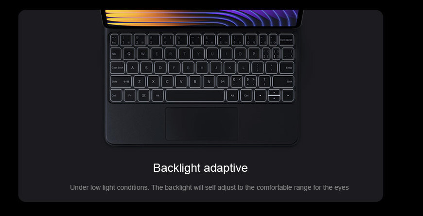 Original Xiaomi Pad 7 / 7 Pro Focus Keyboard 0-124 ° adjustable