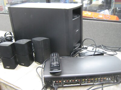 Bose Lifestyle AV35 Control Console w/ Remote, Speakers And