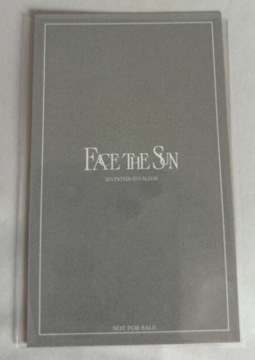 SEVENTEEN Hoshi FACE THE SUN Universal Music Store UMS lucky draw