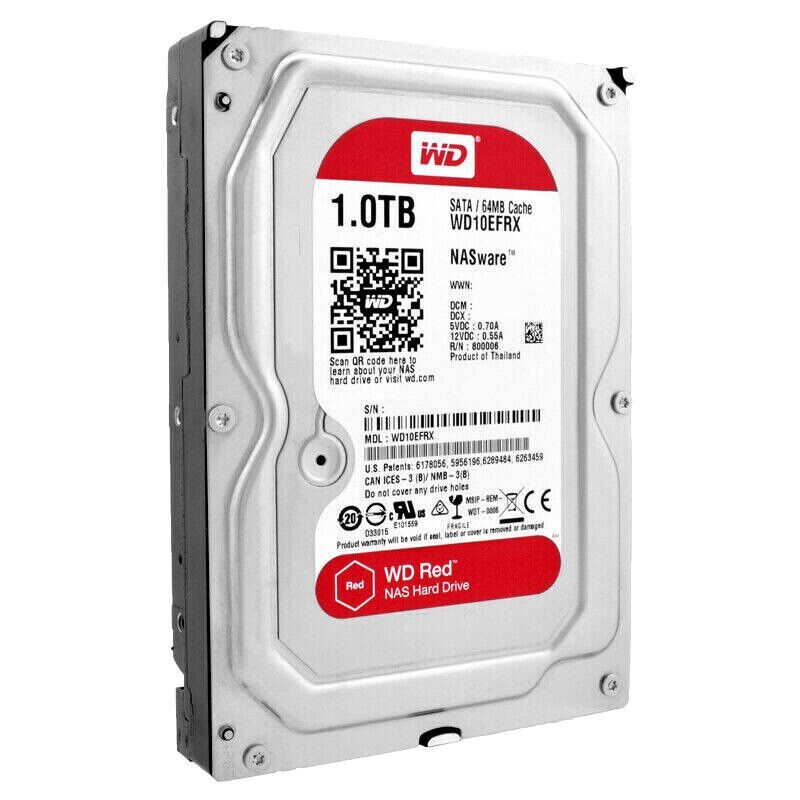 Western Digital Red WD10EFRX NASware 1TB 3.5