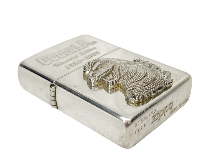 ビンテージ ZIPPO STERLING 1995 ベネチアン柄 シルバー